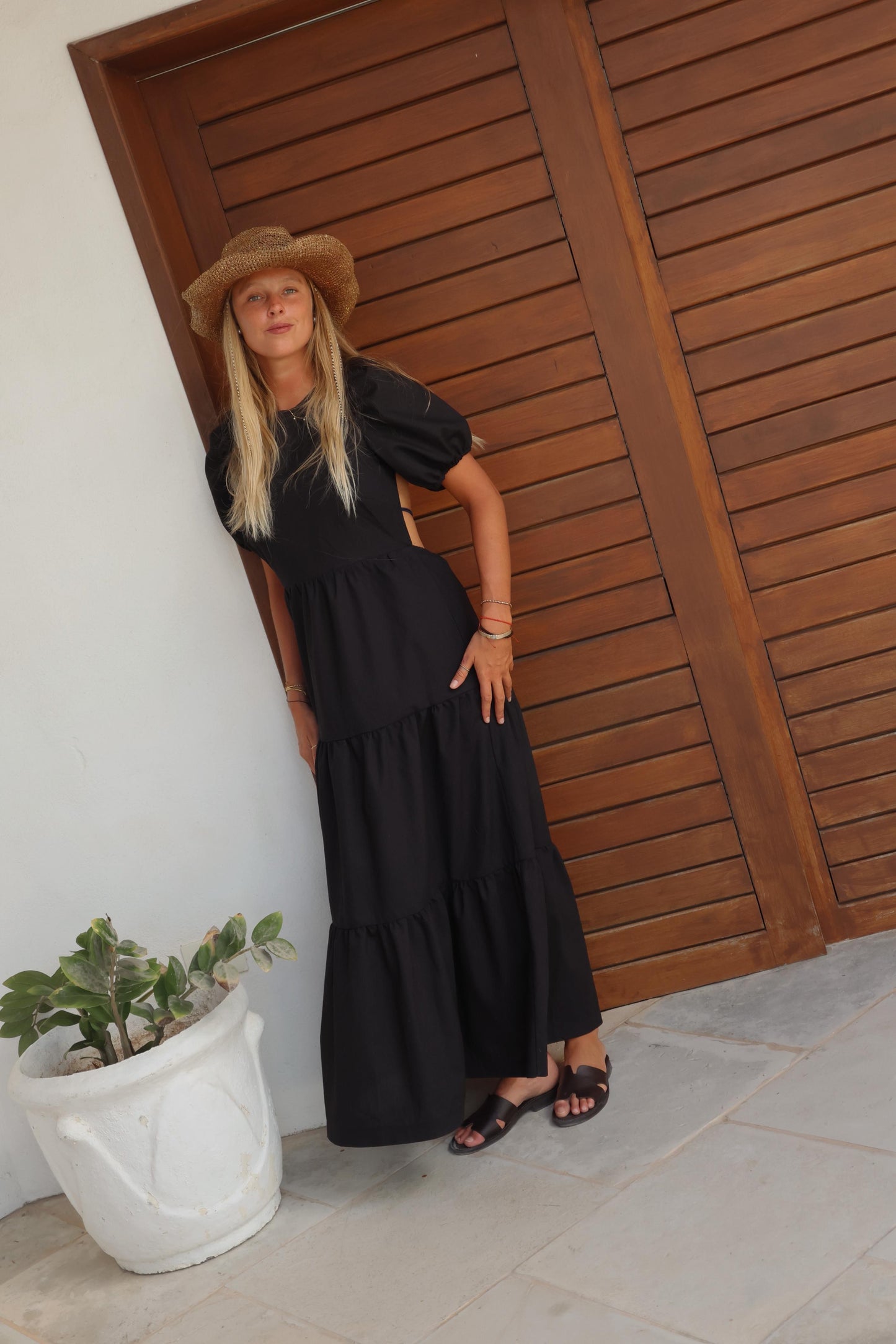 Vestido Negro Sin espalda