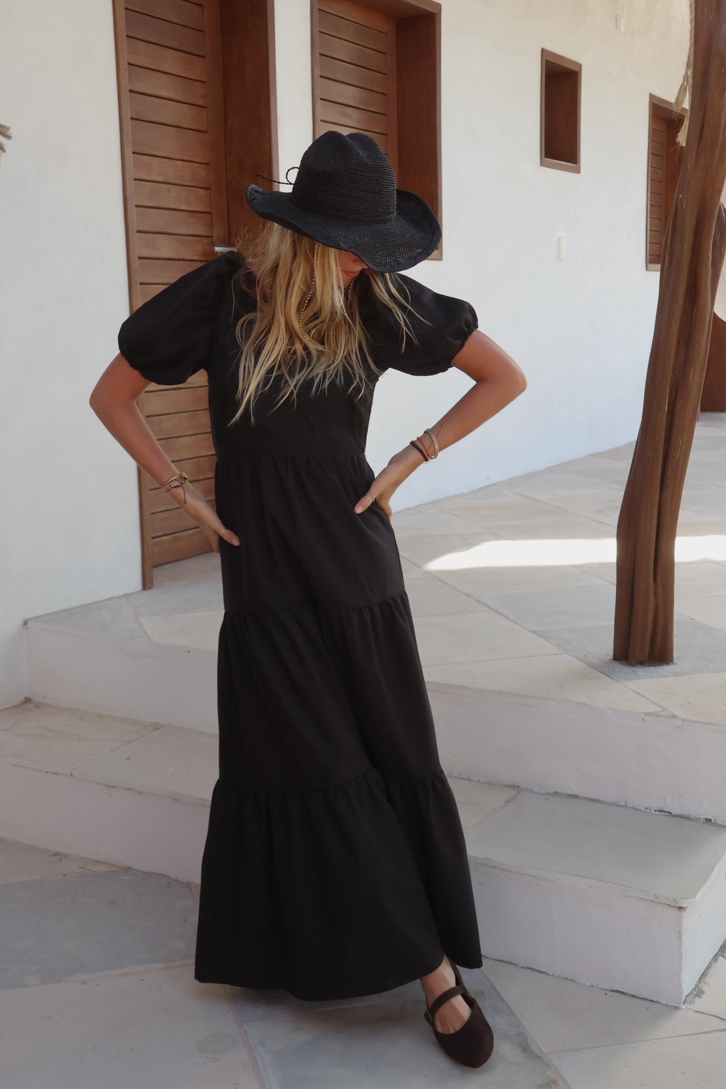 Vestido Negro Sin espalda