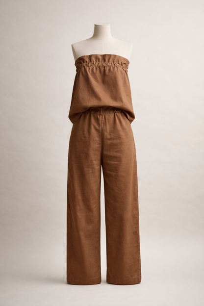 Pantalón Lino con elástico