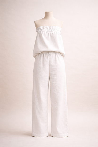 Pantalón Lino con elástico