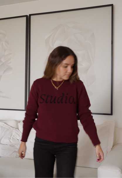 Chaleco Studio Burgundy