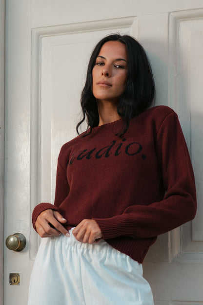 Chaleco Studio Burgundy